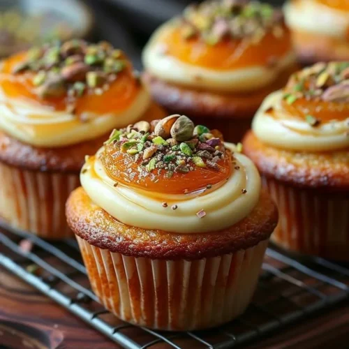 Delicious apricot and pistachio truffles displayed on a plate