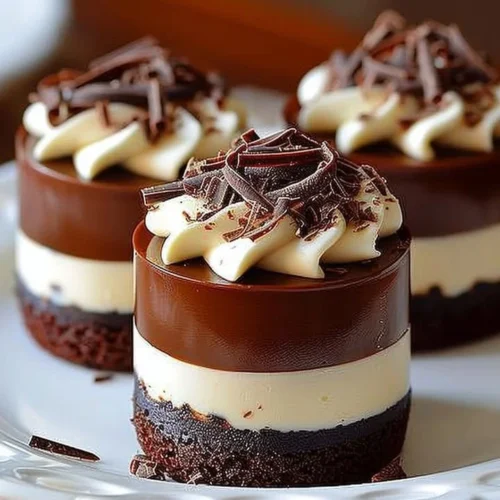 Delicious Chocolate Royale Mini Cakes | Gourmet chocolate desserts