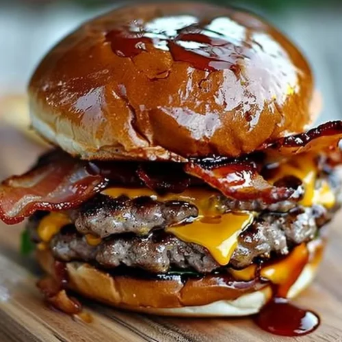 Delicious Crack Burgers served with fresh toppings and sauces
