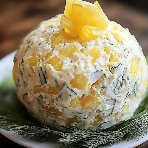 Creamy Dill Pickle Cheese Ball appetizer recipe