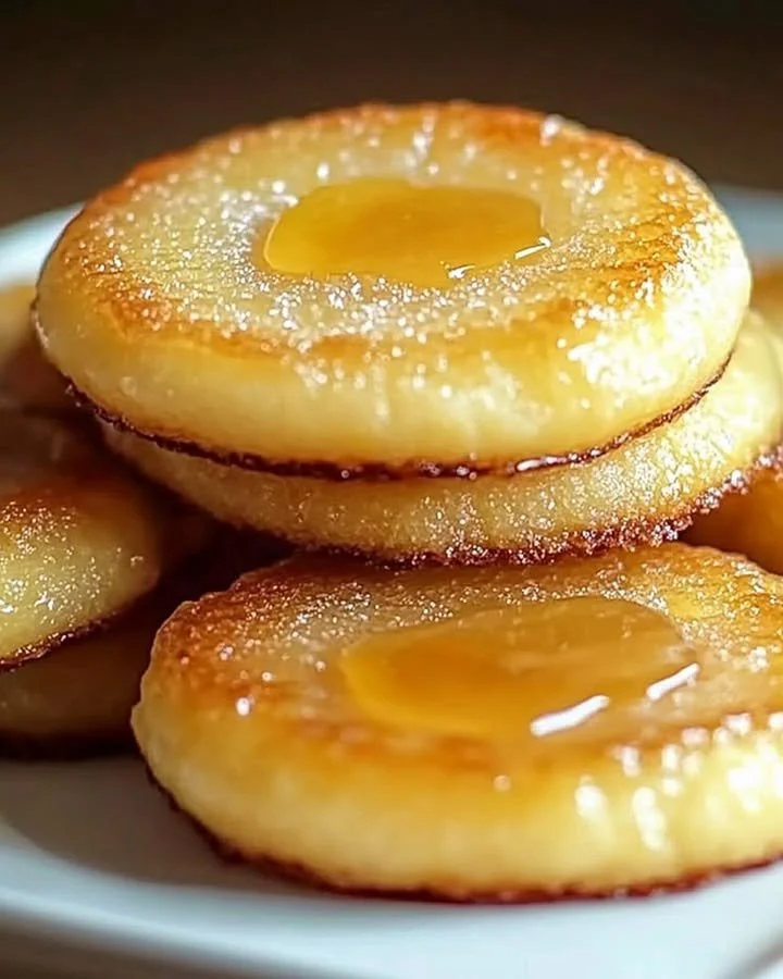 Delicious lemon curd brûlée cookies with a golden crust and fresh lemon flavor.