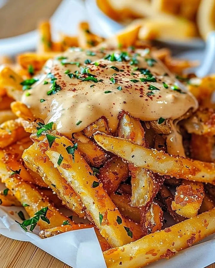 Delicious Louisiana Voodoo Fries recipe inspired by Wingstop.