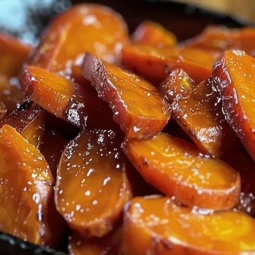 Southern Candied Sweet Potatoes dish served in a bowl