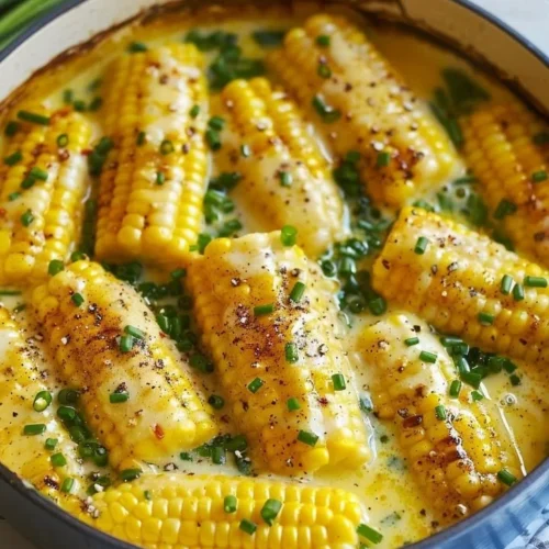 Delicious sweet buttered corn served in a bowl
